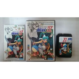 希少品　メガドライブ　モンスターワールドⅣ　セガ　ＳＥＧＡ(家庭用ゲームソフト)