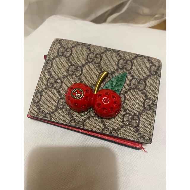 さくらんぼ 財布 - 財布