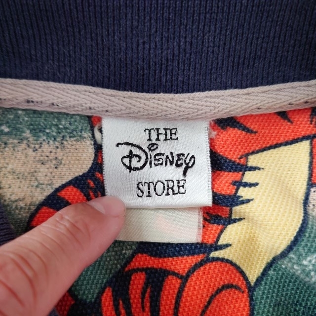 THE Disney STORE ディズニー ポロシャツ ティガー USA 希少