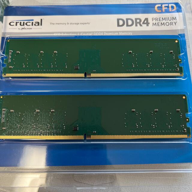 crucial デスクトップ用DDR4メモリ 16GB 2枚の通販 by shop｜ラクマ