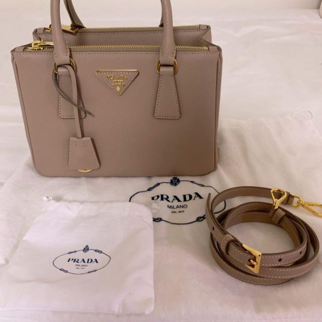 PRADA - PRADA プラダ サフィアーノ ガレリア ミニバッグの通販 by