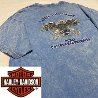 ハーレーダビッドソン(Harley Davidson)の90s 古着 ハーレーダビッドソン バックプリント ビッグシルエット ゆるだぼ(Tシャツ/カットソー(半袖/袖なし))