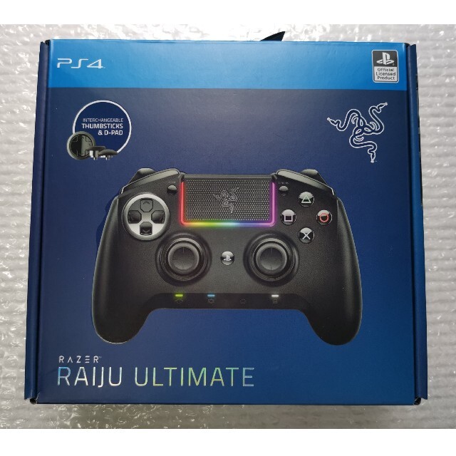 PC/タブレット【美品】Razer Raiju Ultimate プロコントローラー