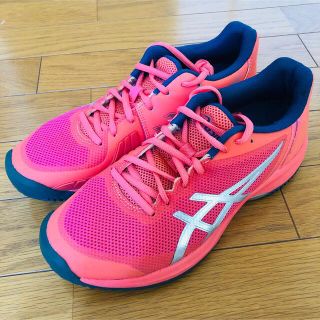 asics テニスシューズ　オムニクレー　24.5cm(シューズ)