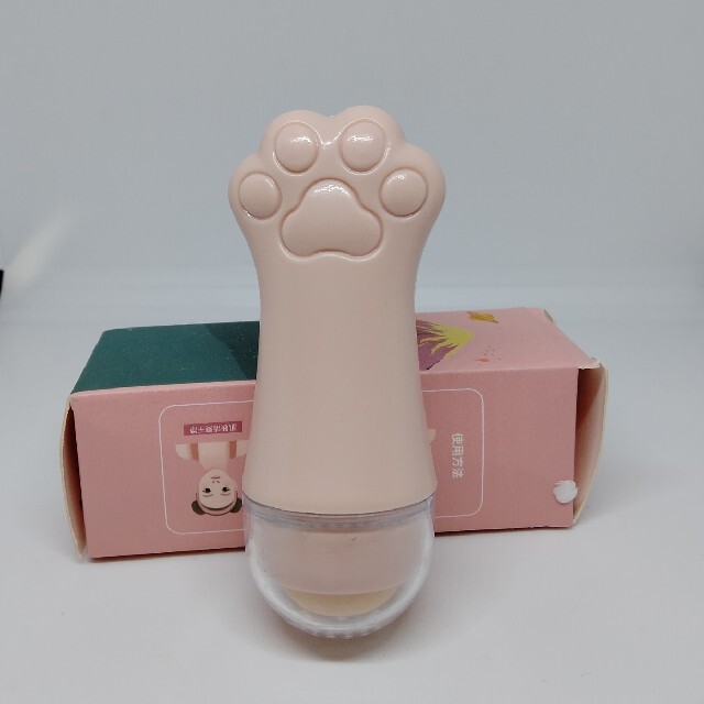 新品　油取りボール　ベビーピンク　かわいい猫の肉球 コスメ/美容のメイク道具/ケアグッズ(あぶらとり紙)の商品写真