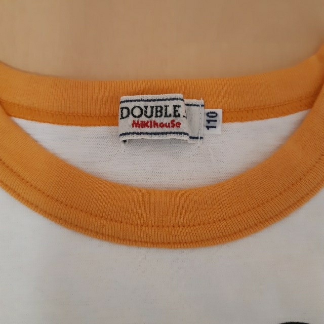 DOUBLE.B(ダブルビー)のDOUBLE.Bダブルビー キッズＴシャツサイズ110 キッズ/ベビー/マタニティのキッズ服男の子用(90cm~)(Tシャツ/カットソー)の商品写真