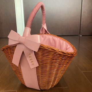 トッカ(TOCCA)のばあちゃん専用　美品☆ TOCCA カゴバッグ(かごバッグ/ストローバッグ)