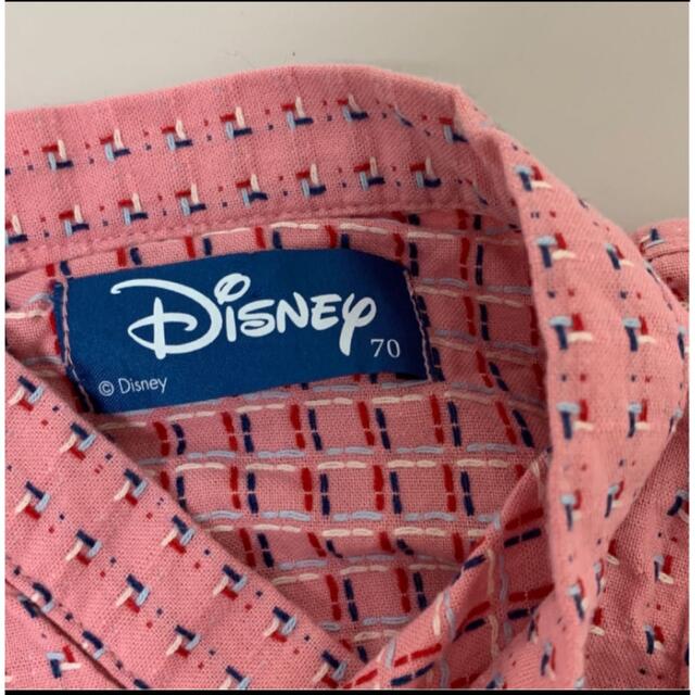 Disney(ディズニー)の【Disney】ミニー甚平風ロンパース キッズ/ベビー/マタニティのベビー服(~85cm)(甚平/浴衣)の商品写真