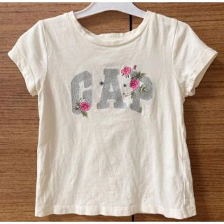 ベビーギャップ(babyGAP)のGAP 半袖Tシャツ 2years 95cm アイボリー 白(Tシャツ/カットソー)