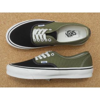 バンズボルト(VANS VAULT)のバンズ VANS OG AUTHENTIC LX 27,5cm 黒カーキ(スニーカー)