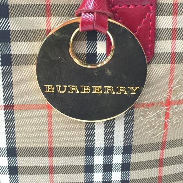 BURBERRY - △△BURBERRY バーバリー ノバチェック ハンドバッグ 