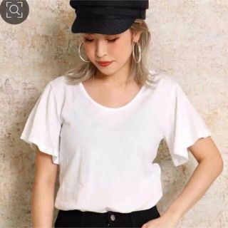 アナップ(ANAP)のANAP 袖フリルTシャツ(Tシャツ(半袖/袖なし))