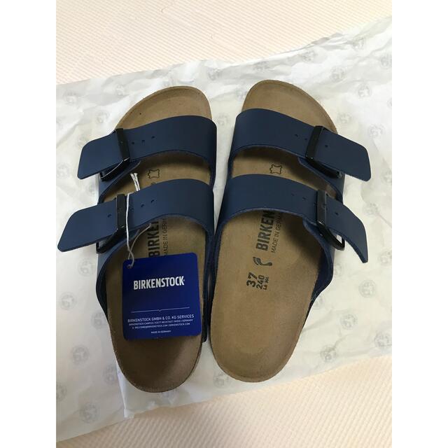 BIRKENSTOCK(ビルケンシュトック)のビルケンシュトック　アリゾナ　37 24cm ブルー レディースの靴/シューズ(サンダル)の商品写真