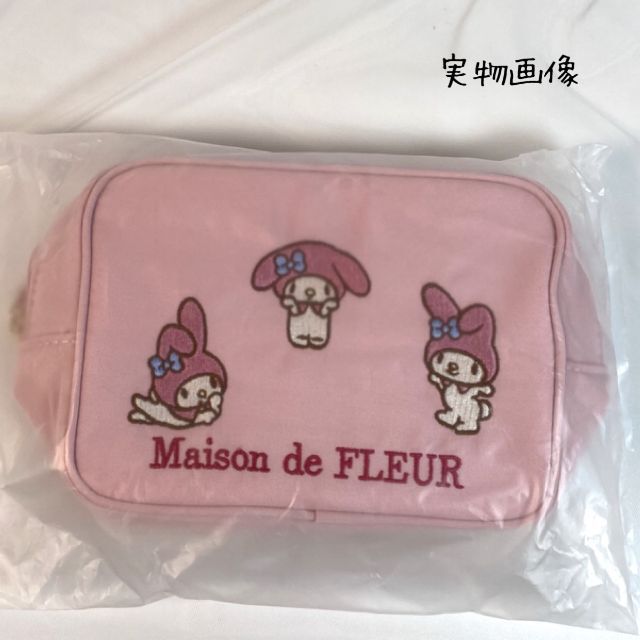 【完売】 メゾンドフルール イースタースクエアポーチ マイメロ 新品