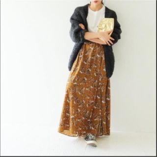 トゥデイフル(TODAYFUL)のTODAYFUL Flower Slit SK(ロングスカート)