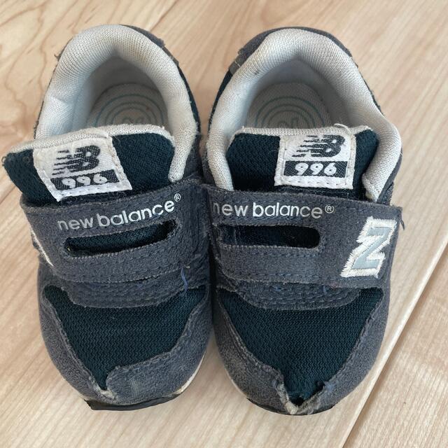 New Balance(ニューバランス)のニューバランス996 ベビー 12.5 キッズ/ベビー/マタニティのベビー靴/シューズ(~14cm)(スニーカー)の商品写真