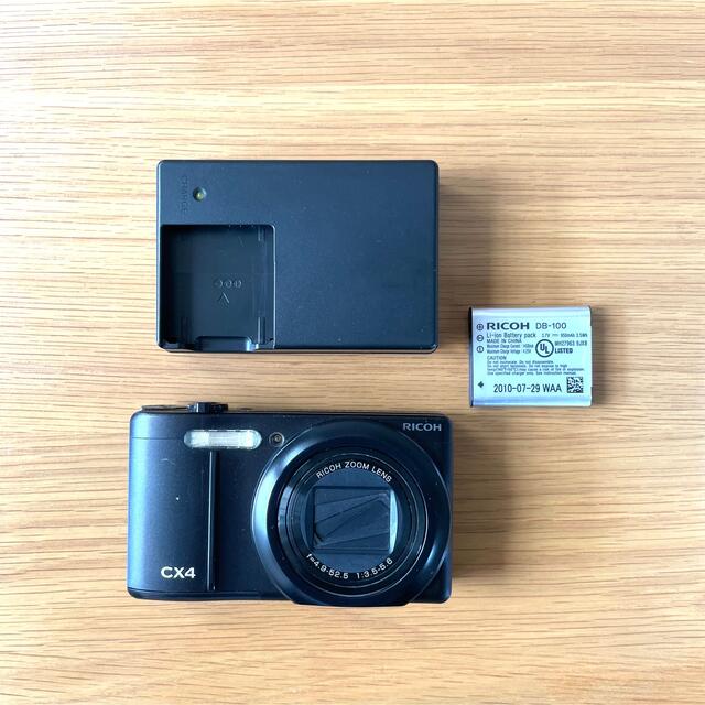 RICOH - RICOH CX4 ブラックの通販 by ぽん's shop|リコーならラクマ