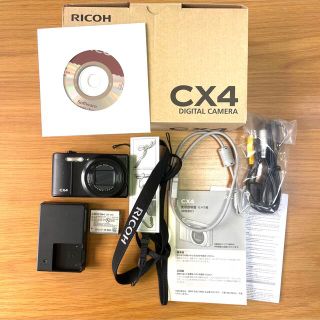 リコー(RICOH)のRICOH  CX4  ブラック(コンパクトデジタルカメラ)