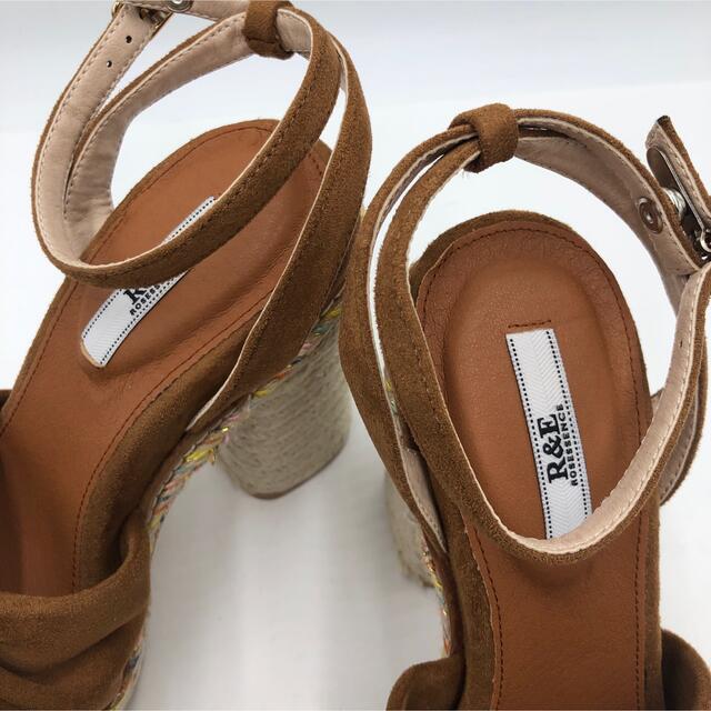 R&E(アールアンドイー)の『R&E』アール＆イー (S) サンダル ヒール ストラップ レディースの靴/シューズ(サンダル)の商品写真