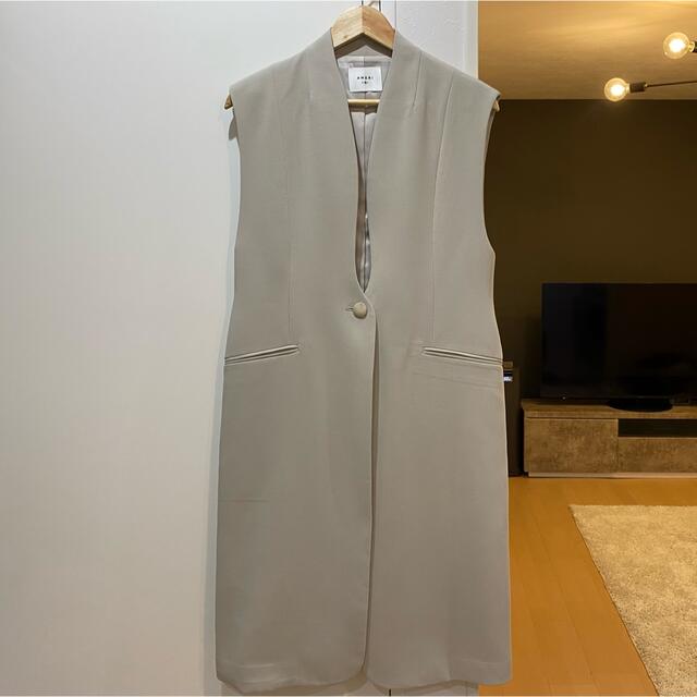 Ameri VINTAGE WAVE COLLAR ANGULAR VEST 2022新発 10399円 www.gold