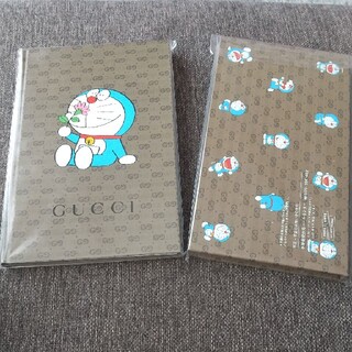 グッチ(Gucci)のドラえもん Gucci ノート 2冊セット(ノート/メモ帳/ふせん)