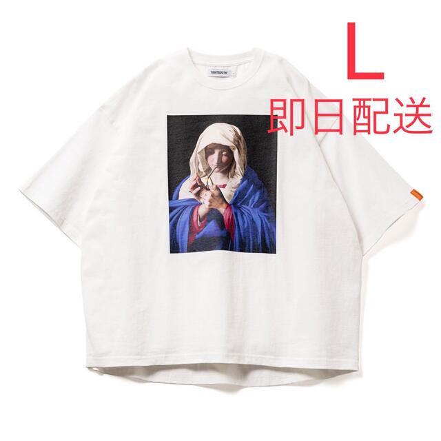 SMOKE UP SON T-SHIRT tightbooth 白 L Tシャツ メンズのトップス(Tシャツ/カットソー(半袖/袖なし))の商品写真