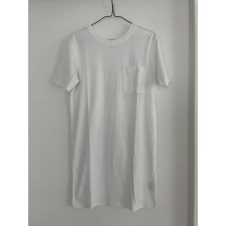 エルメス(Hermes)の新品未使用　エルメス　Tシャツワンピース　白(ミニワンピース)