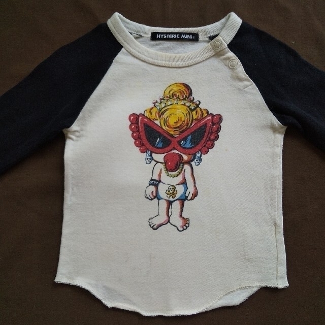 HYSTERIC MINI(ヒステリックミニ)のヒスミニ長袖Tシャツ男の子も女の子も♪ キッズ/ベビー/マタニティのベビー服(~85cm)(Ｔシャツ)の商品写真