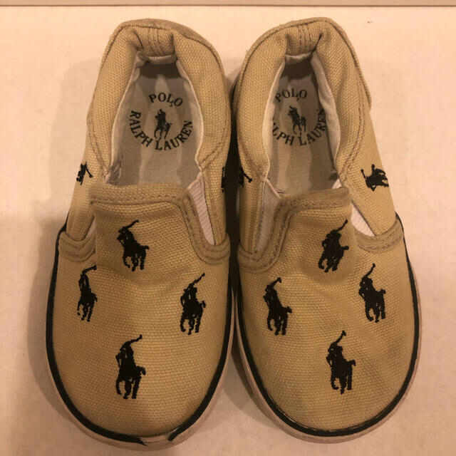 POLO RALPH LAUREN(ポロラルフローレン)のポロラルフローレン☆スリッポン☆13cm キッズ/ベビー/マタニティのベビー靴/シューズ(~14cm)(スリッポン)の商品写真