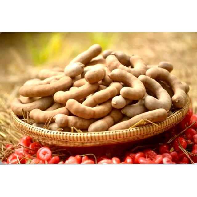 ★甘いタマリンド★1kg(Sweet Tamarind)タイ産•大人気あり☆♪ 食品/飲料/酒の食品(フルーツ)の商品写真