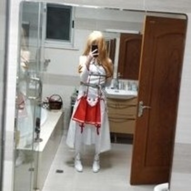 P⑧3 レディース コスプレ アスナ 剣 ソードアート コスチューム エンタメ/ホビーのコスプレ(衣装一式)の商品写真