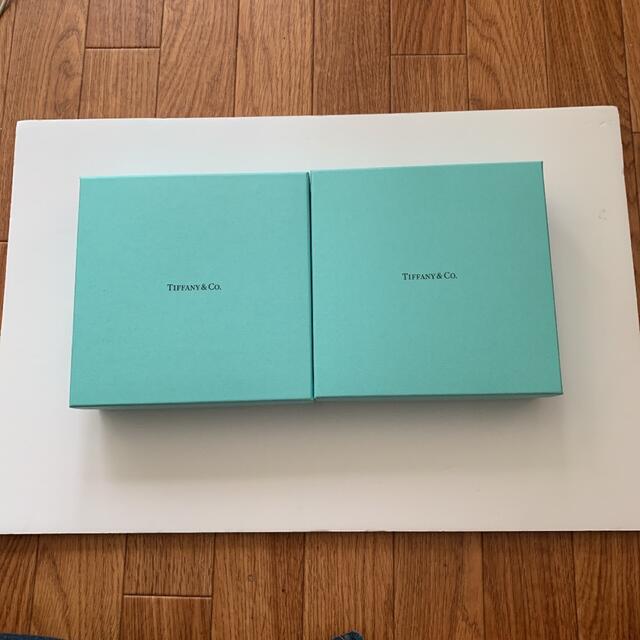 Tiffany & Co.(ティファニー)の☆セール中☆送料無料☆即購入可能☆ティファニー 空箱2個セット インテリア/住まい/日用品のキッチン/食器(その他)の商品写真