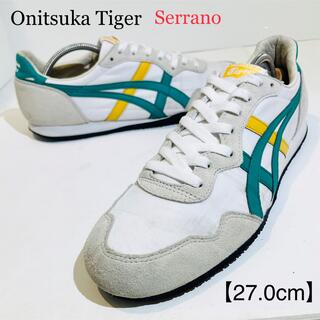Onitsuka Tiger - オニツカタイガー ★セラーノ★ホワイト×グリーン×イエロー/白×緑×黄★27.0
