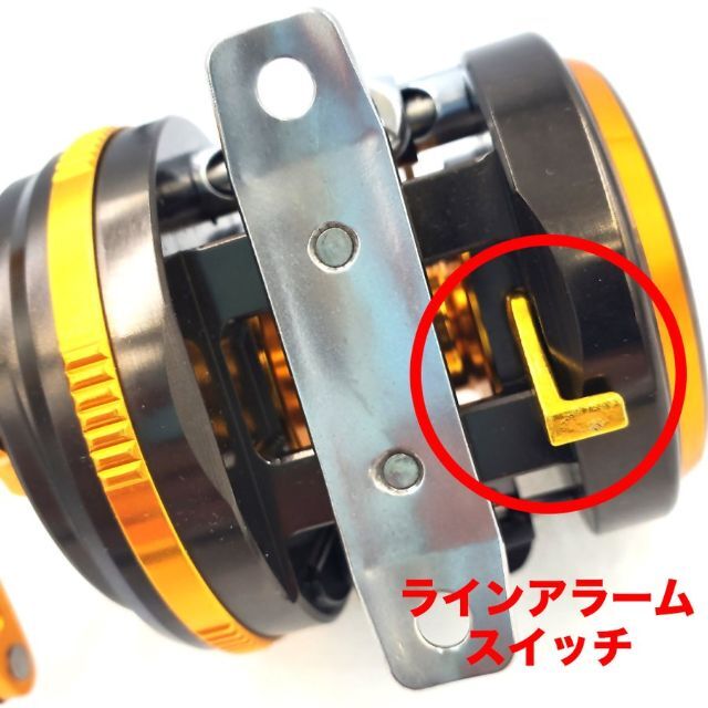 YU232-150L リール ベイトリール 釣りリール ドラムリール 左巻き 3