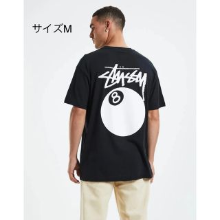 ステューシー(STUSSY)の【新品】stussy Tシャツ　サイズM ブラック　8ボール(Tシャツ/カットソー(半袖/袖なし))