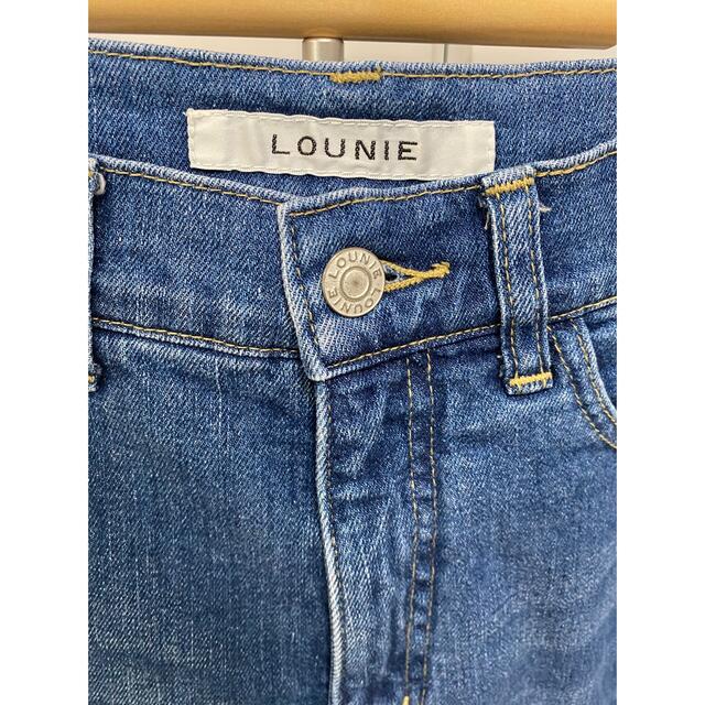 LOUNIE(ルーニィ)のルーニィ LOUNIE デニム パンツ レディースのパンツ(デニム/ジーンズ)の商品写真
