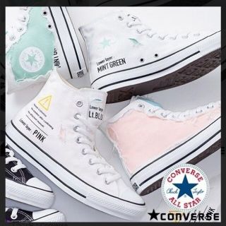 コンバース(CONVERSE)の限定モデル☆CONVERSE☆破いて楽しむスニーカー(スニーカー)