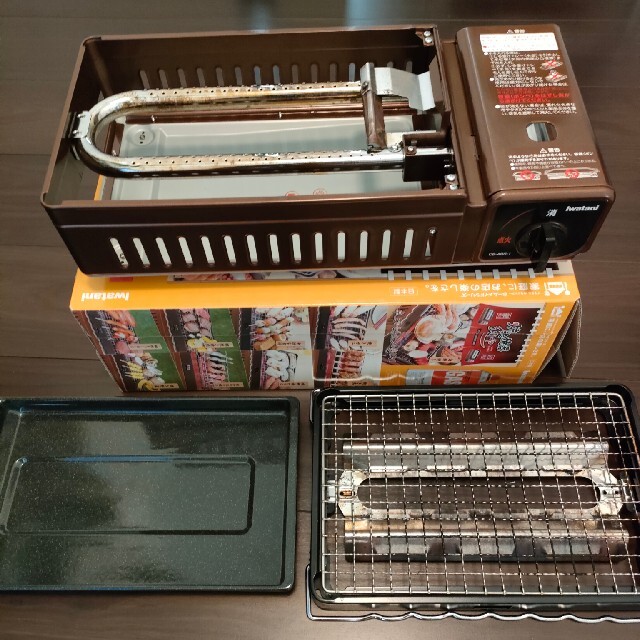 Iwatani(イワタニ)のイワタニ 炉ばた 焼器 炙りや （中古） スポーツ/アウトドアのアウトドア(調理器具)の商品写真