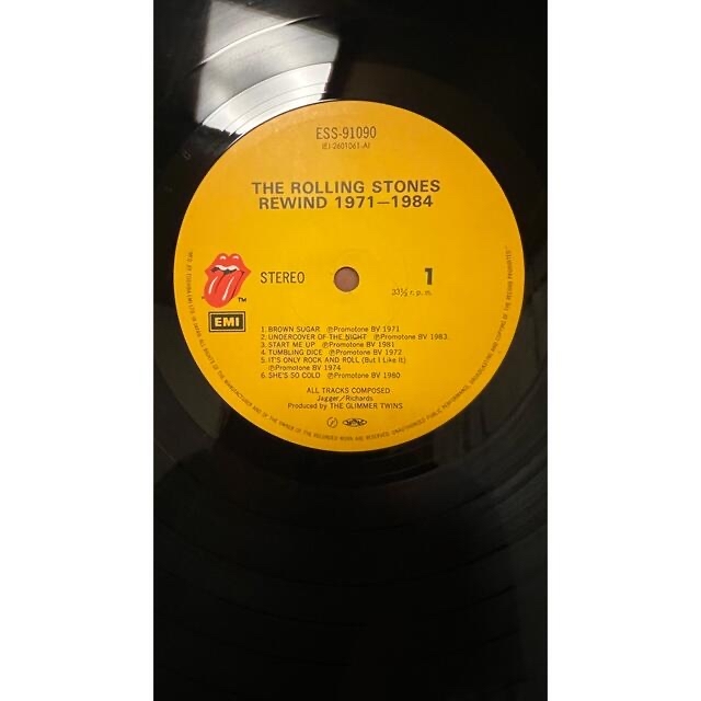 REWIND(1971-1984)THE ROLLING STONES レコード エンタメ/ホビーのCD(ポップス/ロック(洋楽))の商品写真