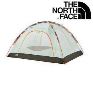 ザノースフェイス(THE NORTH FACE)のノースフェイス テント US限定 登山(2人用)オレンジ 緑 迷彩 190308(テント/タープ)