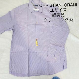 CHRISTIAN  ORANI Yシャツ長袖　メンズ美品(シャツ)