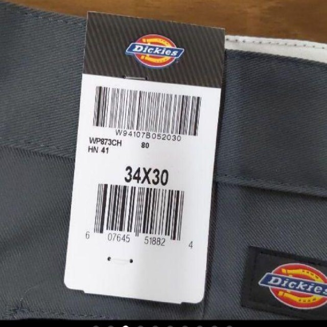 Dickies(ディッキーズ)の新品 873 CH スリムフィット ワークパンツ ディッキーズ チャコール メンズのパンツ(ワークパンツ/カーゴパンツ)の商品写真