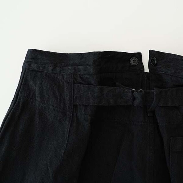 COMOLI(コモリ)の最終値下げ【COMOLI】デニム オーバーパンツ 22SS/ブラック メンズのパンツ(デニム/ジーンズ)の商品写真