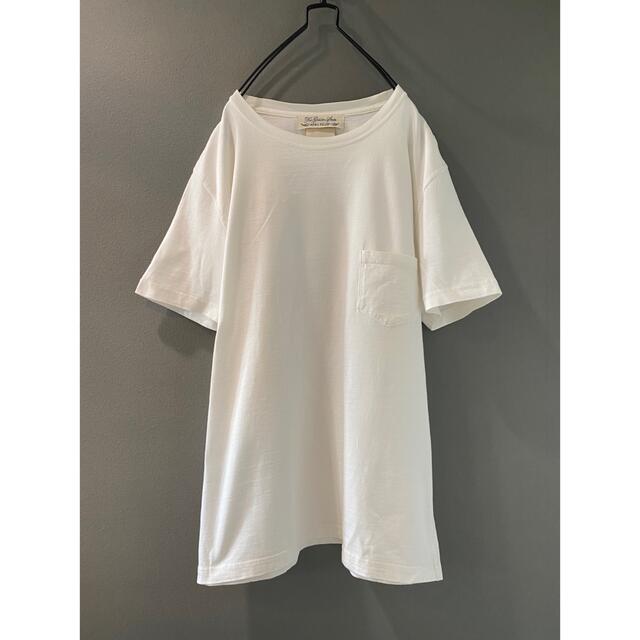 レミレリーフ ビンテージ シンプル ホワイト ポケットTシャツ 美品