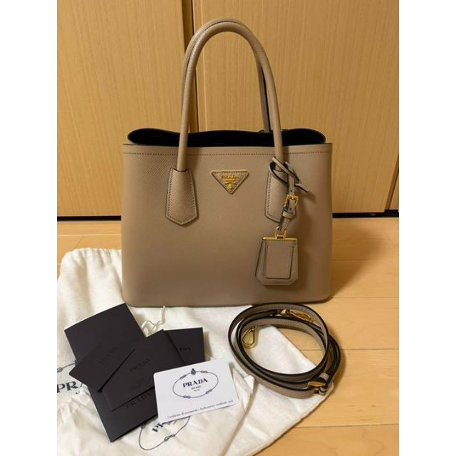 おまけ付】 PRADA - 美品 正規品 スモールバッグ ドゥーブレ プラダ
