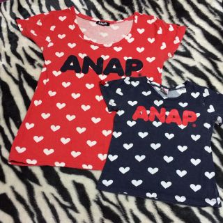 アナップキッズ(ANAP Kids)のANAPKIDS親子ペアTシャツ♡(その他)