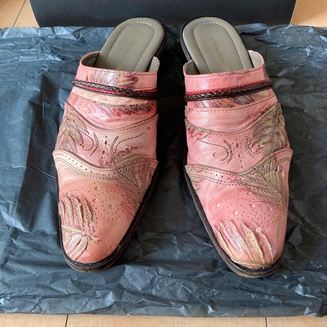 alfredoBANNISTER(アルフレッドバニスター)のアルフレッドバニスター  alfredBANNISTER サンダル ピンク 39 メンズの靴/シューズ(サンダル)の商品写真