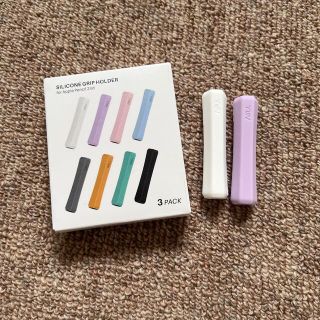 NIUTRENDZ Apple Pencil グリップ 第2世代  白、紫(その他)