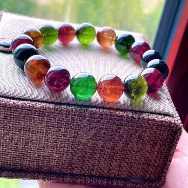 ⭐︎【高級】トルマリン ブレスレット 12.2mm-