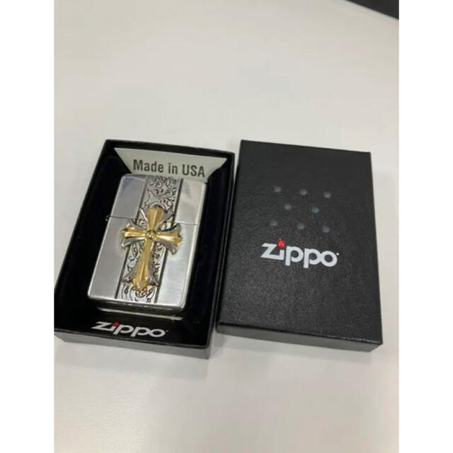 ZIPPO - ジッポー クロスコンビメタルの通販 by fururu's shop